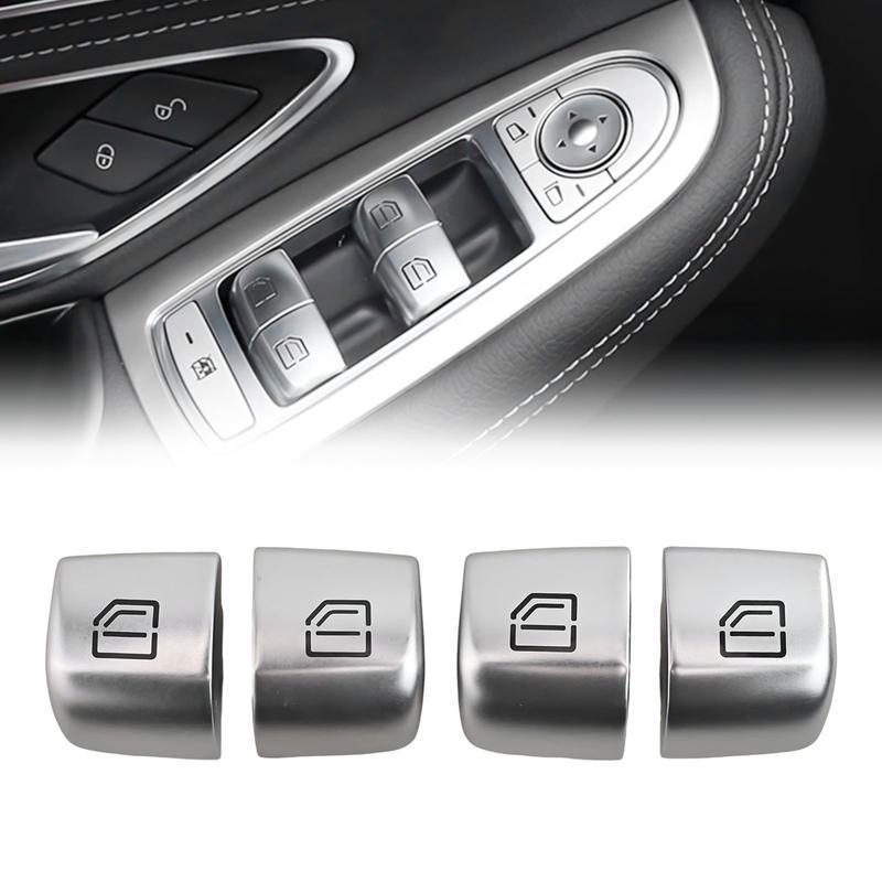 Window Switch Repiar Caps BUTTONS For Mercedes C300 C63 C350