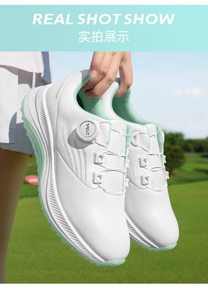 Product Introduction of [PGM] Golf Shoe Summer Women's Shoes Waterproof Knob Women's Sports Shoes Non-Slip Shock-Absorbing Lightweight Nail-Free Shoes Xz383 15