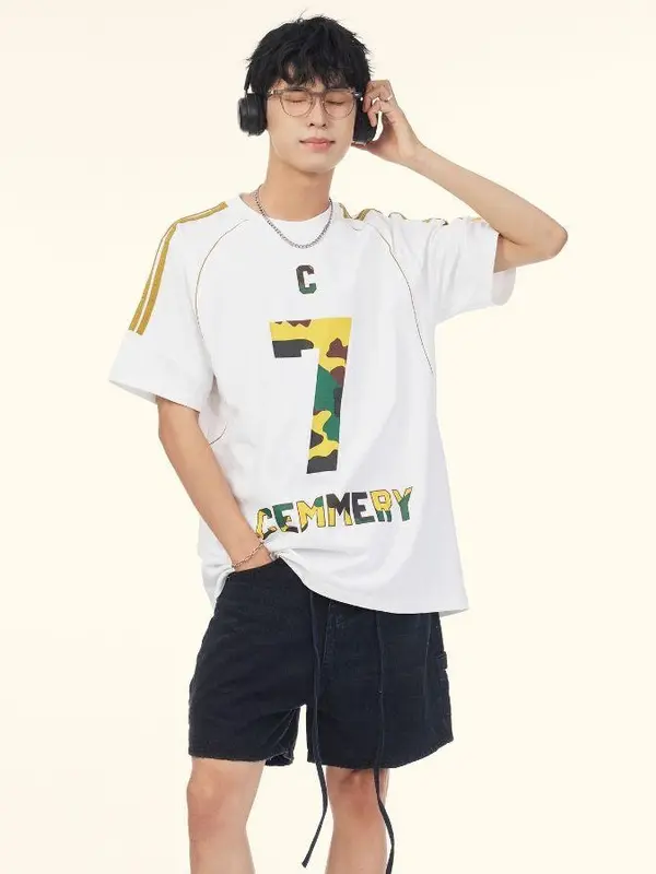 Áo Thun CEMMERY Local Brand Chính Hãng Camo Tee Áo Thun Unisex Nam Nữ Cổ Tròn Menswear 2 Màu 1