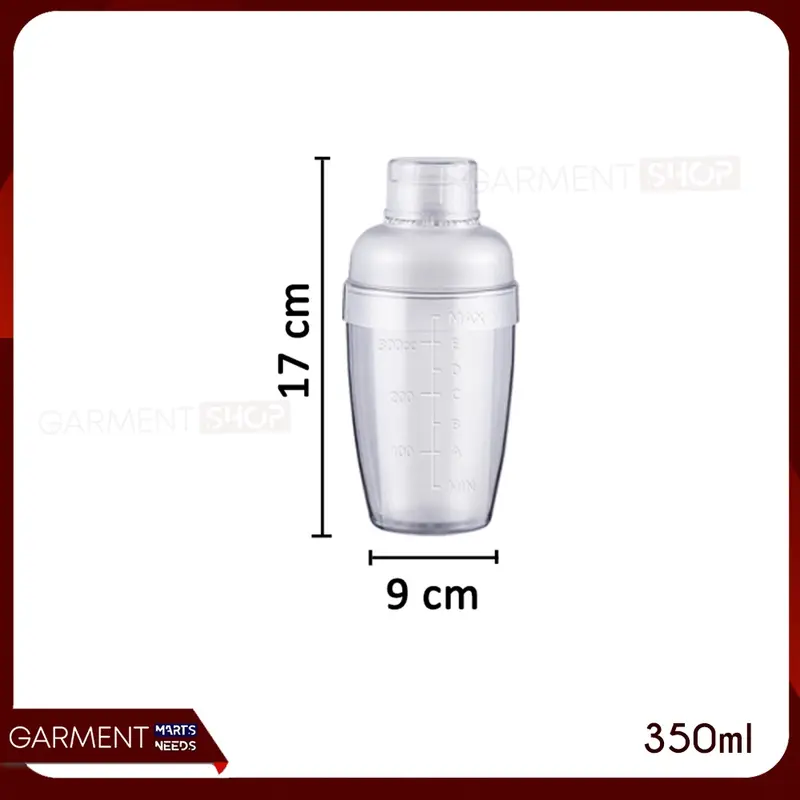 [TERLARIS] - Shaker Botol Plastik Pengocok Minuman Cocktail 350ml 530ml 750ml Alat Bar Barista Bartender Tools 6