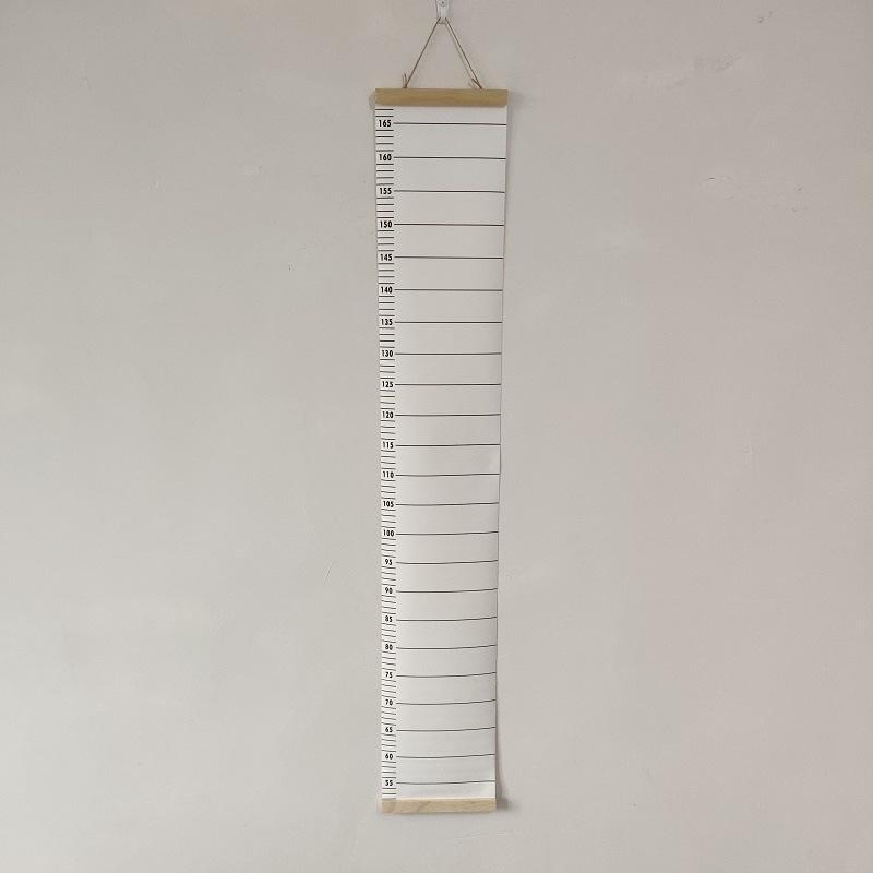Product Introduction of Nordic Children Height Ruler Canvas Hanging Growth Chart  Decorative 9
