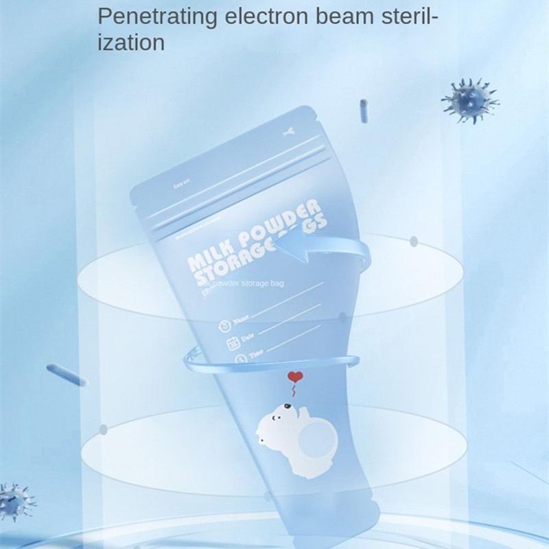 30pcs Subpackage Portable Disposable Freshness Protection Package Milkpowder Pouches Leakproof Sealed Storage Bags 7