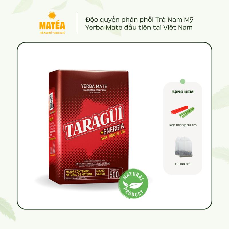 Trà Yerba Maté Taragui Energia Vị Tăng lực 500g - Trà Nam Mỹ