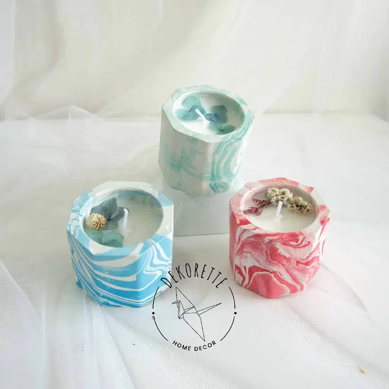 DEKORETTE - HERA SCENTED CANDLE | Souvenir lilin | lilin aromaterapi little candle 1