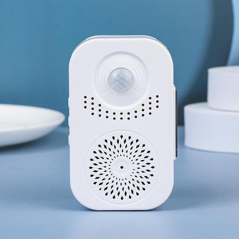 Product Introduction of Voice Broadcast Human Body Induction Doorbell Automatic Induction Voice Prompter Alarm System Smart Doorbell Infrared Induction Greeter 14