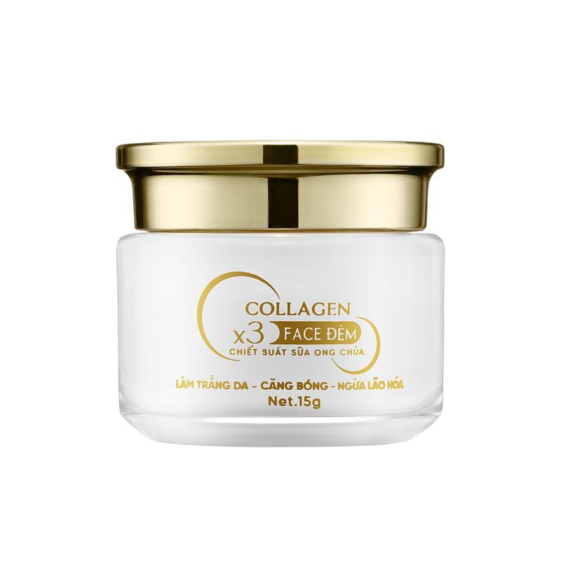 KEM FACE ĐÊM - CHIẾT XUẤT "SỮA ONG CHÚA" DƯỠNG DA MẶT HỖ TRỢ LÀM GIẢM THÂM NÁM - MỸ PHẨM ĐÔNG ANH Nữ Làm Đẹp Da Dưỡng Ẩm Da Chăm Sóc Da