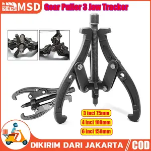 Treker 3 Kaki 3" 4" 6" Inch - Gear Puller 3 Jaw Tracker, alat pencabut bearing laher ALAT MELEPAS BEARING - ALAT MELEPAS LAHER