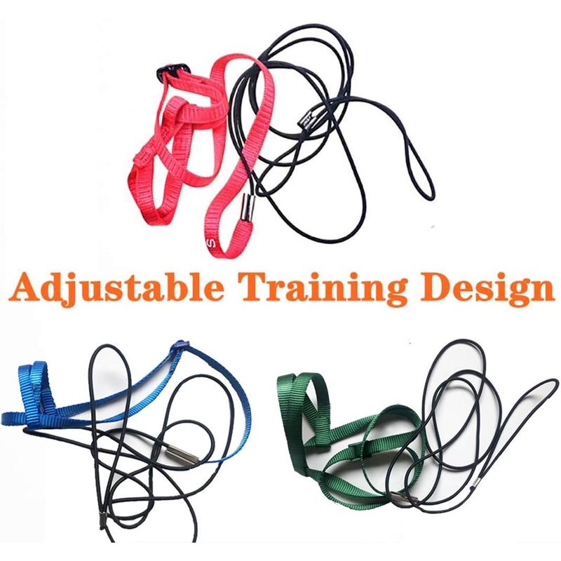 Outdoor Parrot Bird Leash Adjustable Harness Training Rope Anti Bite Flying Band Soft comfortable Parrot Leash bird accessories 3