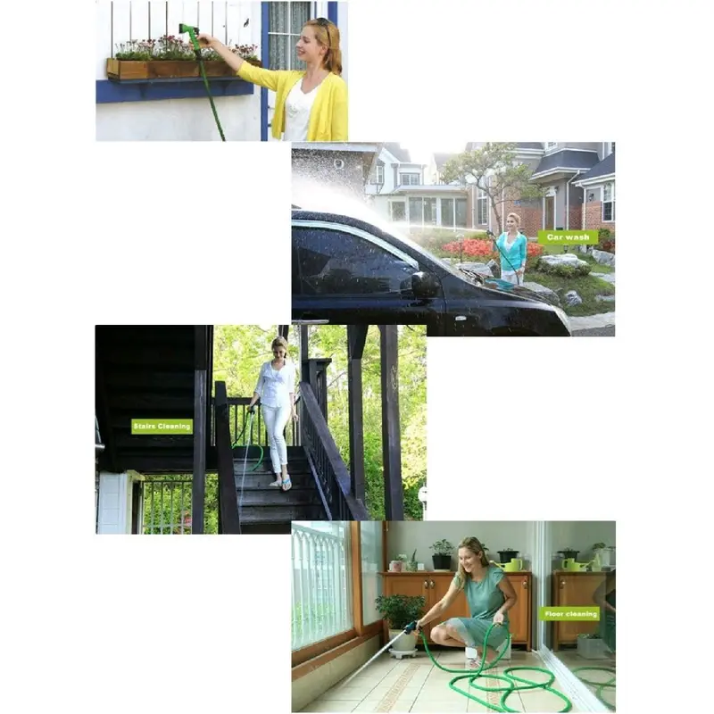 MAGIC HOSE Selang Fleksibel Portabel - 311- Hijau 5-10 M 5