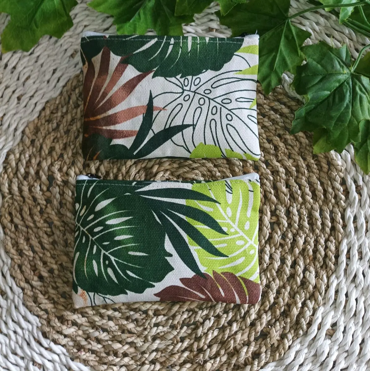 Pouch kanvas 10x15 cm - Pouch koin - Souvenir Pouch - free KUT - Free packaging - Pouch premium - Pouch Mini Canvas - Dompet Kartu