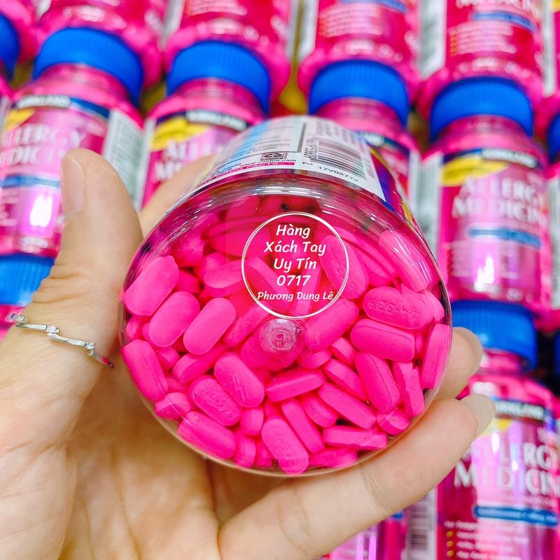600 viên uống hỗ trợ chống dị ứng Allergy Medicine Kirkland chuẩn Mỹ 7
