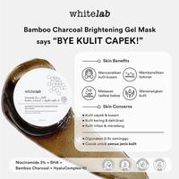 Gambar WHITELAB Bamboo Charcoal Brightening Gel Mask - Masker Wajah WHITELAB dari GLAM MARKET Kota Medan 3 Tokopedia