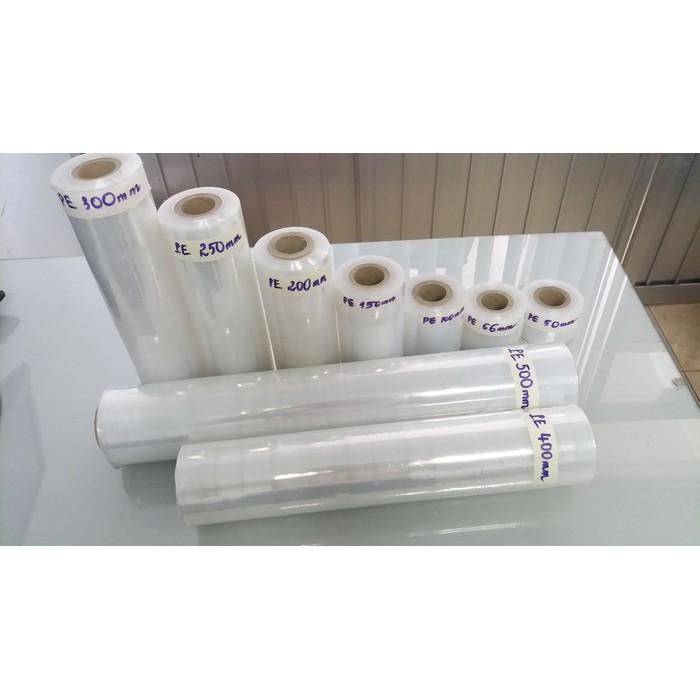 COMBO 5 CUỘN PE 25CM PE GIÁ SỈ màng chít Màng PE 25cm quấn hàng hàng chống bụi quấn tan mở bụng MÀNG QUẤN BỤNG