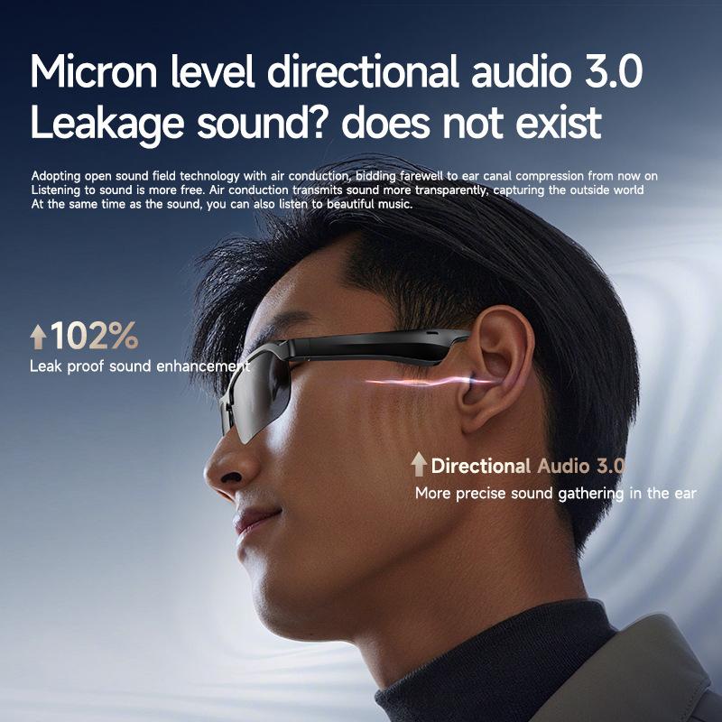 8K AI Smart Glasses With 100MP Camera Chat GPT Touch Sport Sunglasses Bluetooth Call Video Music Player ForMen Women 2025 New - Image 3