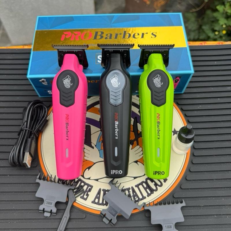 Tông đơ chấn viền probarber s1088 vs 1086 bản cao cấp lưỡi  và pin 1600mah máy khỏe êm dùng được Cạo Râu