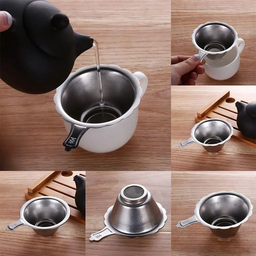 Phễu Lọc Trà Inox Trà Shan Tuyết Than Uyên