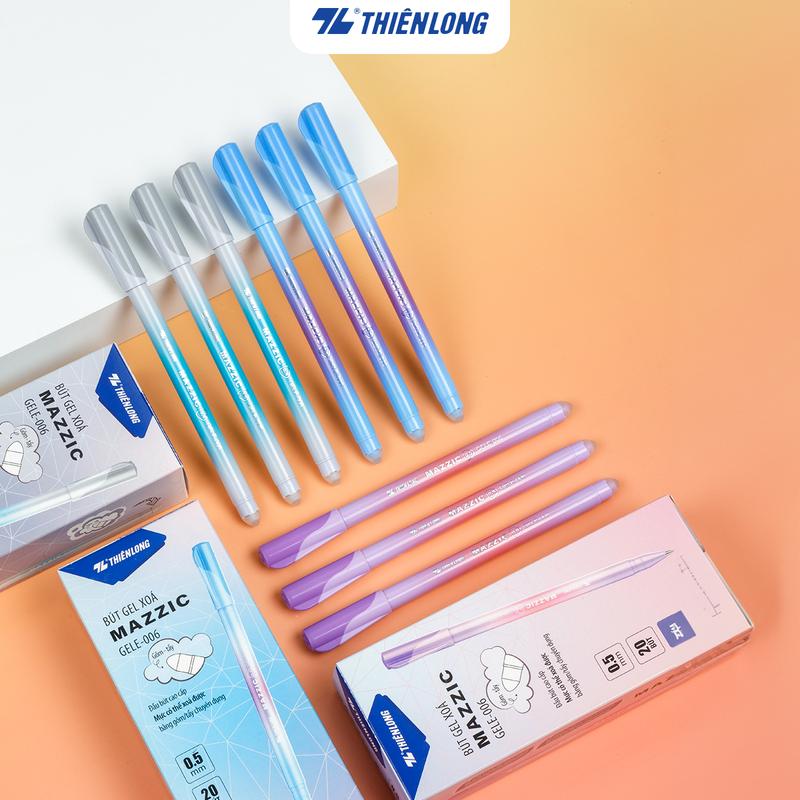 Combo 5/10/20 Bút gel xóa được Mazzic Thiên Long GELE-006