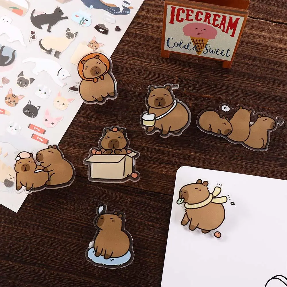 Jewelry Breastpin Capybara Pin Kapibara Cute Capybara Brooch Funny Fashion Animal Capibara Badge Gift