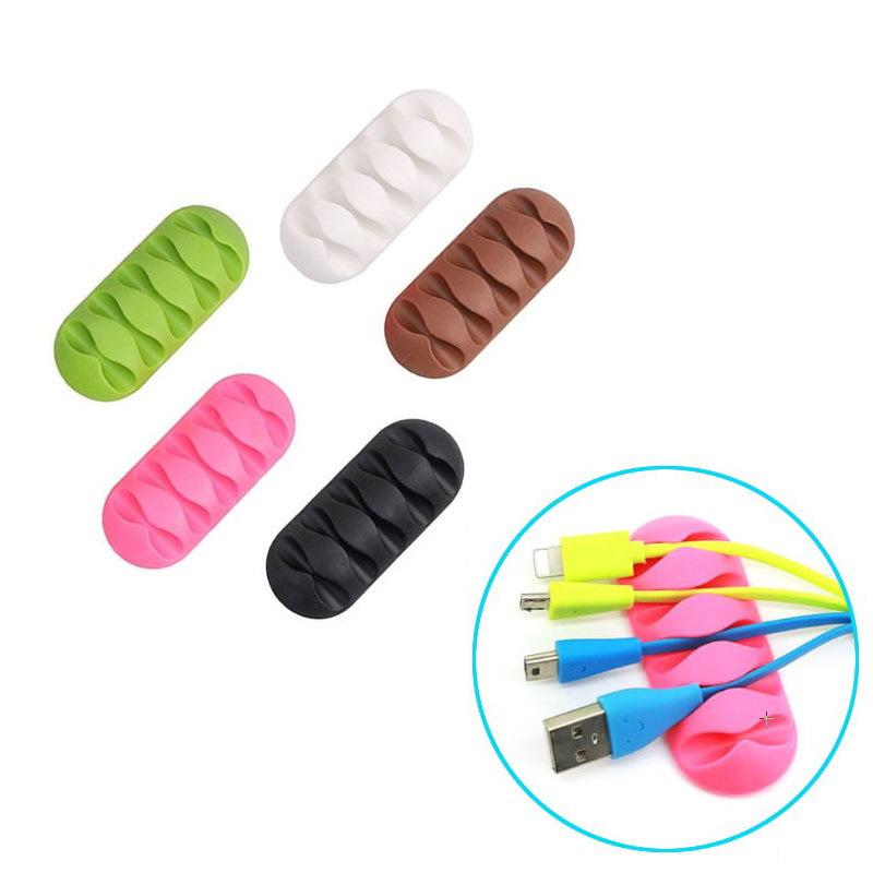 Product Introduction of Dụng Cụ Sắp Xếp Dây Cáp Bằng Silicon, 1 Cái, Giữ Cho Cáp Của Bạn Sắp Xếp Và Không Bị Rối 4