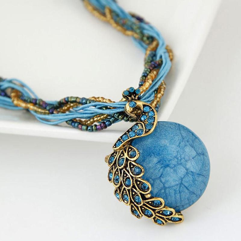 Hot New Design Creative Bohemian Style Accessories Fashion Pendants Retro Necklace Tassel Pendant 6