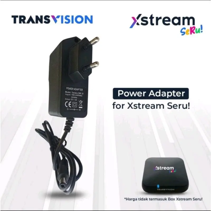 Adaptor Transvision Xstream Seru 5v 2a