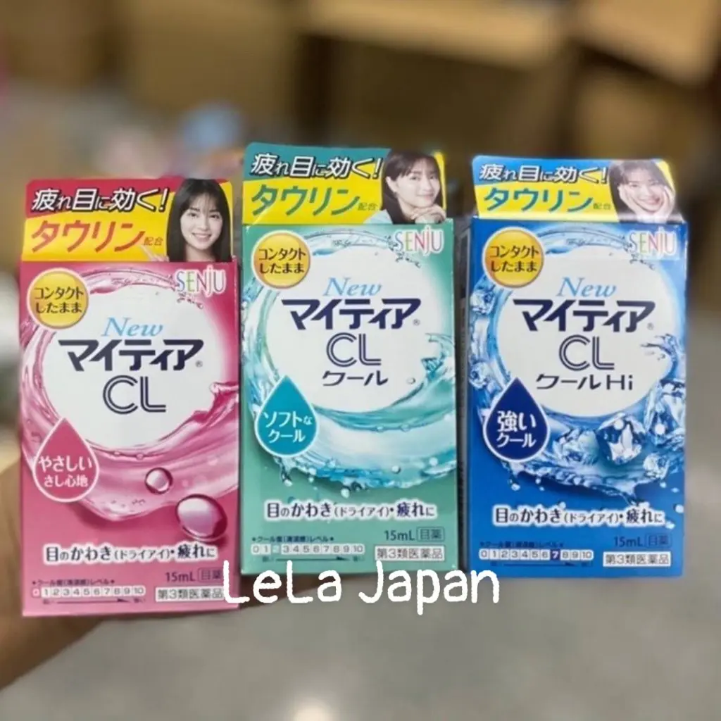 Nước Nhỏ Mắt Cho Bạn Đeo Lens / Kính Áp Tròng Senju New Mytear CL Nội Địa Nhật