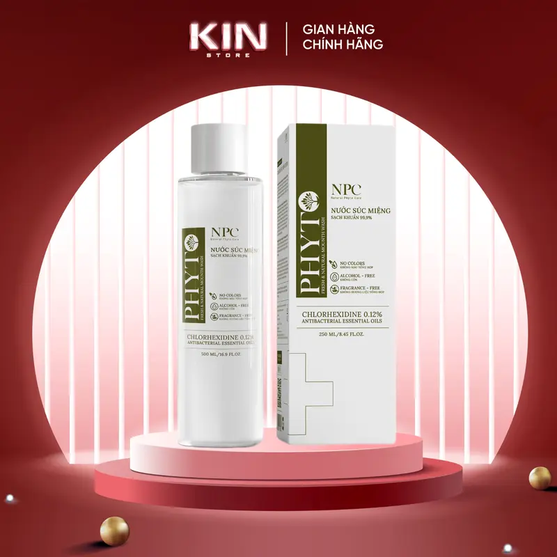 NƯỚC SÚC MIỆNG D.IỆ.T KHUẨN PH.Y.TO DẠNG CHAI 500ml 0