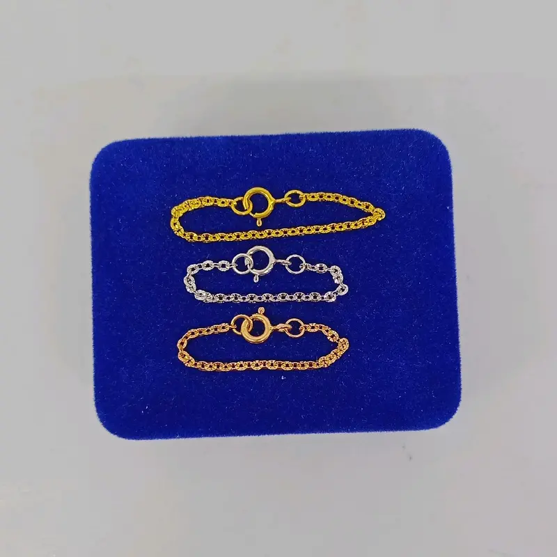 rantai extension - rantai penyambung kalung & gelang - perhiasan fashion 2