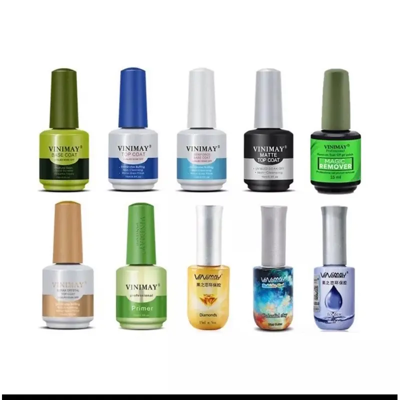 base top  cúng móng top loang kiềm dầu sơn móng làm nail vinimay Nữ