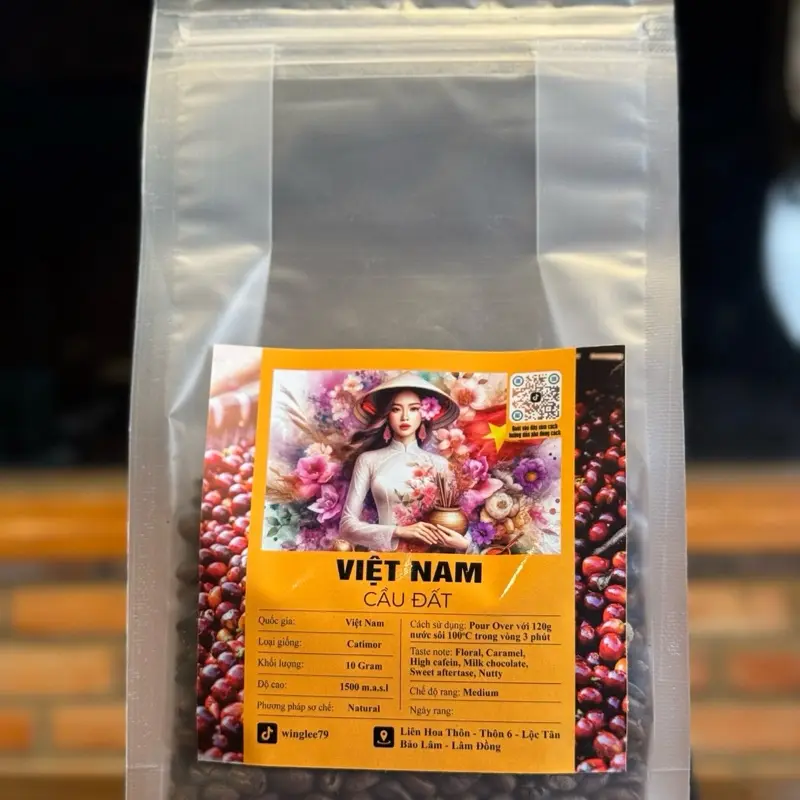CÀ PHÊ ARABICA CATIMOR CẦU ĐẤT