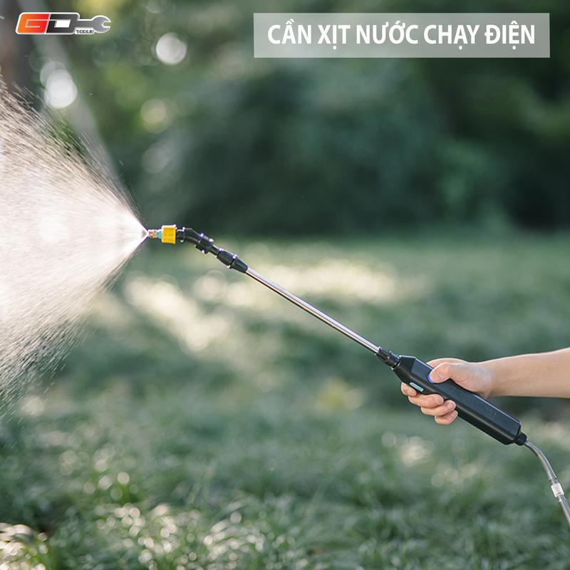 Cần Xịt Nước Tưới Cây Cầm Tay Chạy Điện Tiện Dụng Và Bền. Bảo hành 3 tháng