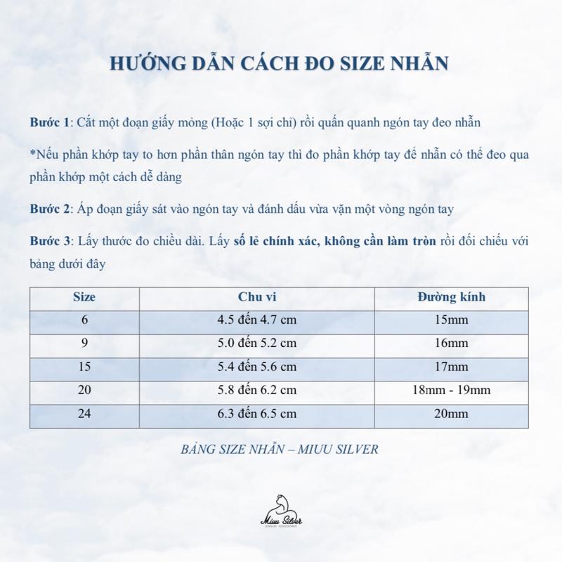 Product Introduction of Nhẫn bạc nữ Miuu Silver, nhẫn nữ đính đá chéo Latic Ring 1