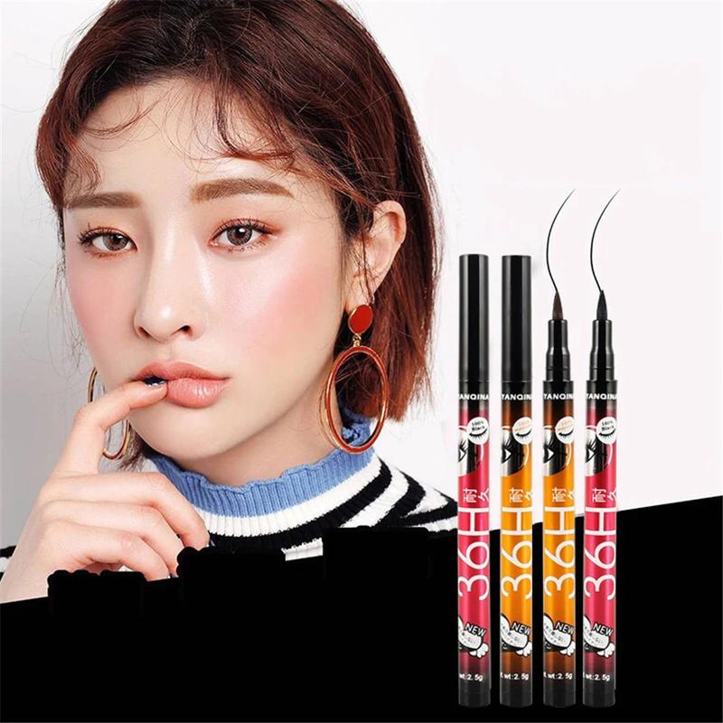 Product Introduction of 5 style of black liquid eyeliner shade brown make up eye liner pencil color eyeliner waterproof eyeliner eyes makeup stencil 36