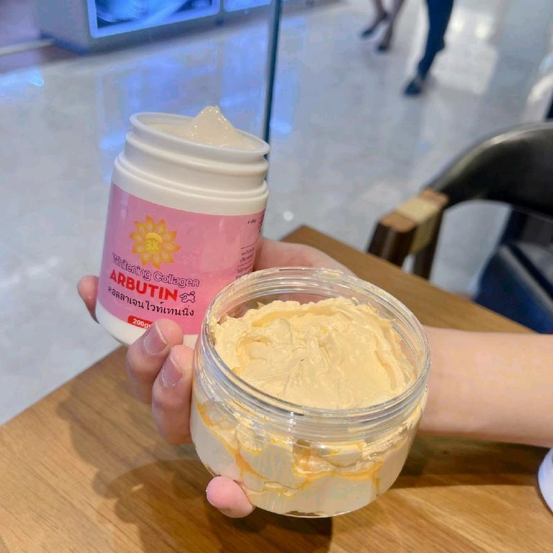 Combo kem body cốt thái có tẩy , kem body trắng da