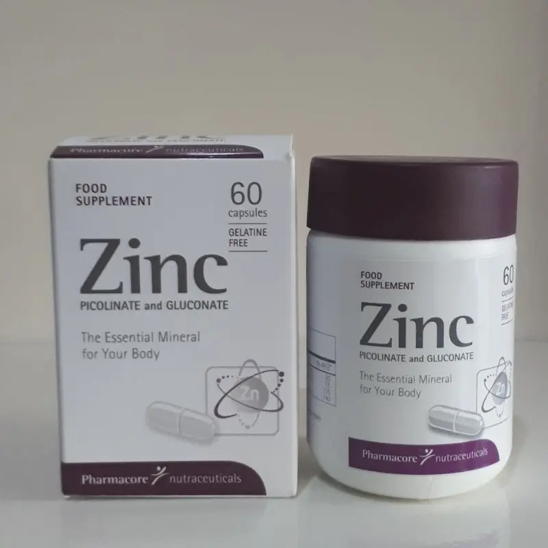 ZINC PICOLINATE 30 / 60 / PLUS suplemen kesehatan zinc