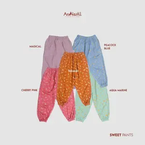 An-Naml Kids - Sweet Pants - Celana Panjang Anak Perempuan Usia 1-12 Tahun