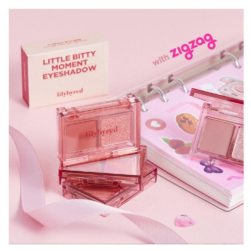 Bảng mắt LILYBYRED Little Bitty Moment Shadow 2 ô Cosmetic Mỹ Phẩm 3