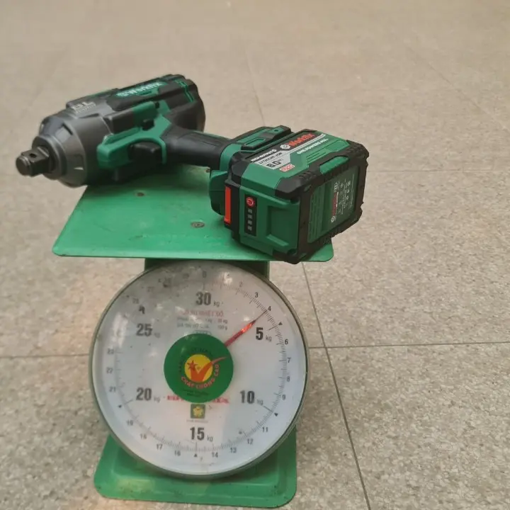 Máy Siết Bulong Khủng Workfix 2100, Đầu 3/4 Lực Siết 2100nm Mở Cả Bulong Cần Cẩu 6