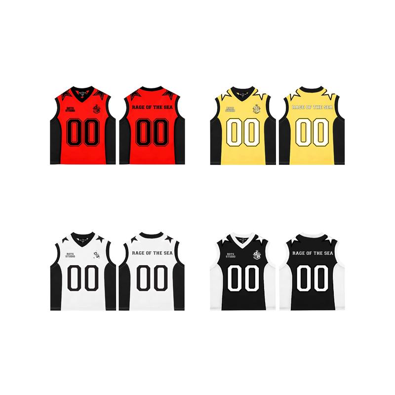 ÁO TANKTOP BÓNG RỔ SỐ 00 FORM OVERSIZE UNISEX RAGE OF THE SEA (ROTS STUDIO)- "TANKTOP SPORT VẢI MÈ THOÁNG MÁT" 1