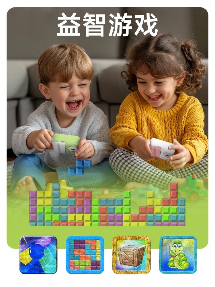 Product Introduction of New Children's Polaroid Camera 4800W High Definition Photo and Video Instant Printing Camera, Toy Gift 11