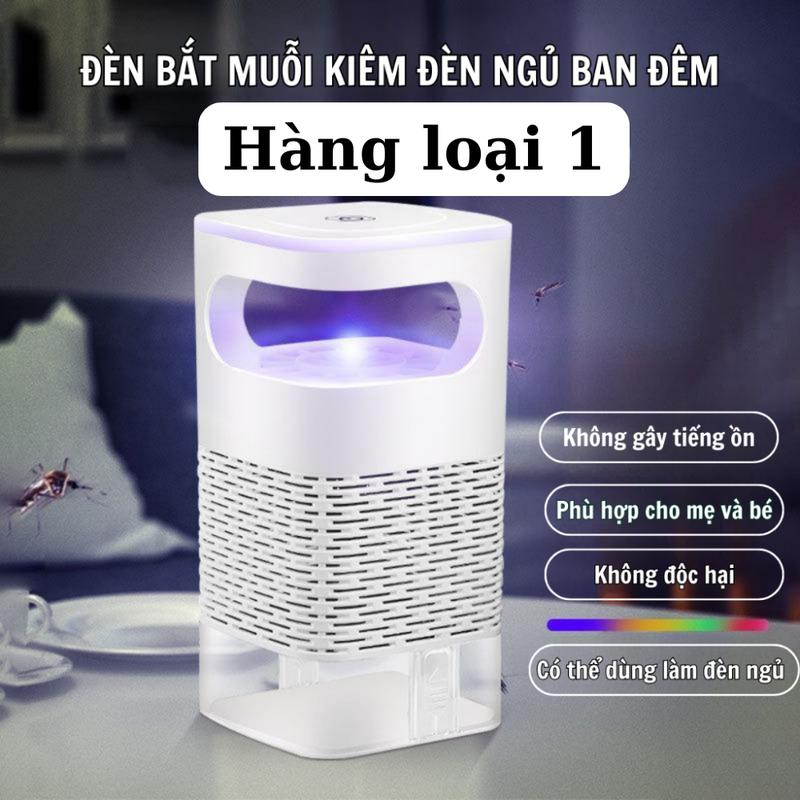  Đèn bắt muỗi-máy bắt muỗi diệt côn trùng thông minh kiêm đèn ngủ có cổng sạc USB    Có Bảo Hành Lỗi 1 Đổi 1   TM26 