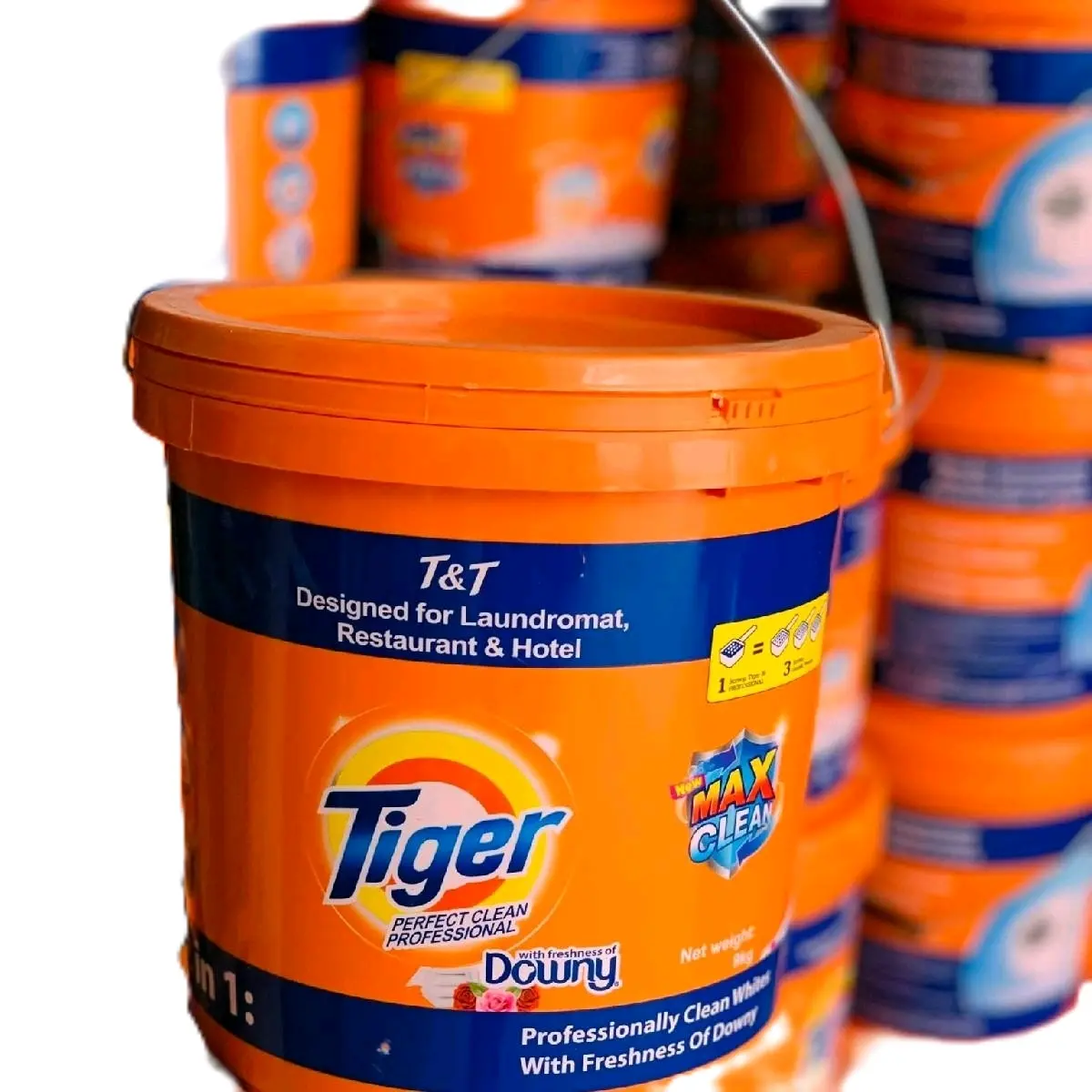 SỈ THÙNG 9KG BỘT GIẶT TIGER XÔ HƯƠNG DOWNY XÔ 9KG Làm Sạch