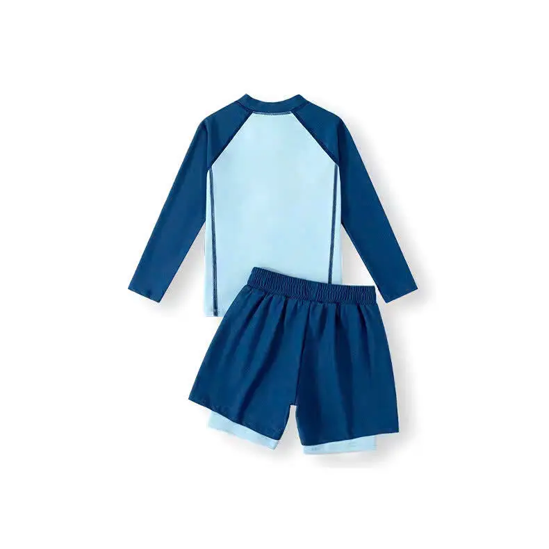 YumiKids BK19 Đồ Bơi 2 Mảnh Thể Thao Cho Bé Trai 12-55kg Chất Liệu Thun Bơi Co Giãn 4 Chiều Bảo Vệ UV An Toàn Cho Bé 5