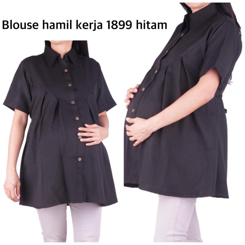 Blouse Kerja Hamil & Menyusui 1899 6