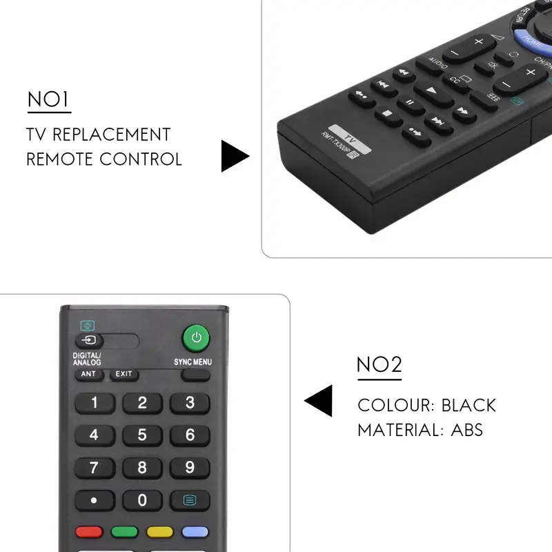 Điều Khiển Từ Xa RMT-TX300P Cho TV SONY, RMT-TX300B, RMT-TX300U, Với YouTube / NETFLIX 5