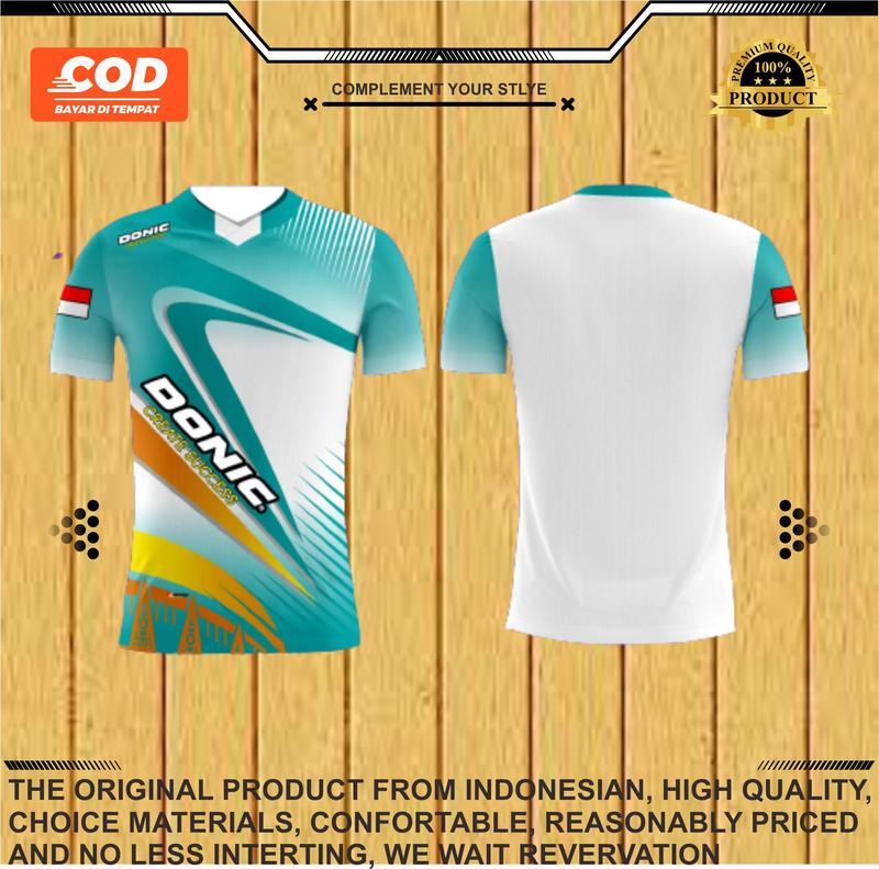 JERSEY TENIS MEJA PRIA WANITA MOTIF TERBARU Sport 4