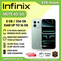Gambar [Exclusive Creator] INFINIX NOTE 60 5G 8/256 GB GARANSI RESMI INFINIX NOTE 60 8/256 GB EXTENDED RAM UP TO 16 GB - Black dari STR STORE . Kota Tangerang 4 Tokopedia