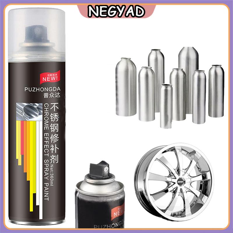 Product Introduction of 360ml Chrome Spray Paint Metal Surface Silver Car Maintenance Stainless Steel Aluminum Alloy Rust Remover Spray 17