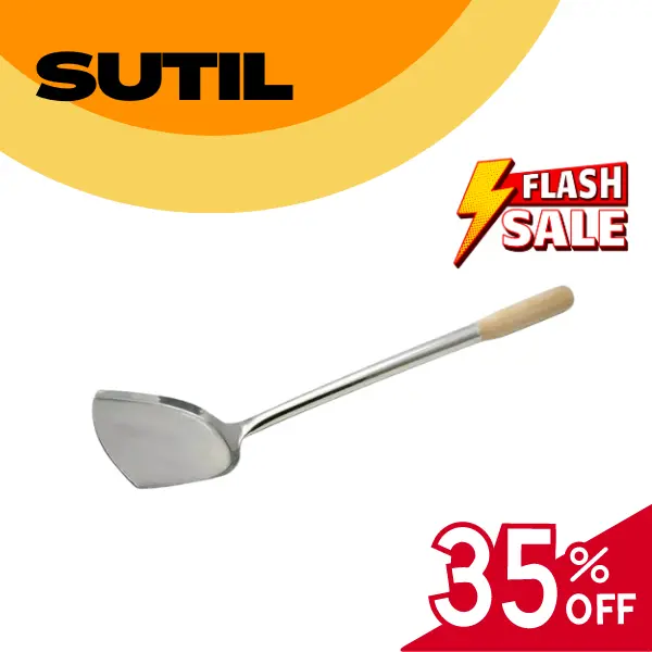 SODET STAINLESS STEEL Tebal Gagang Kayu