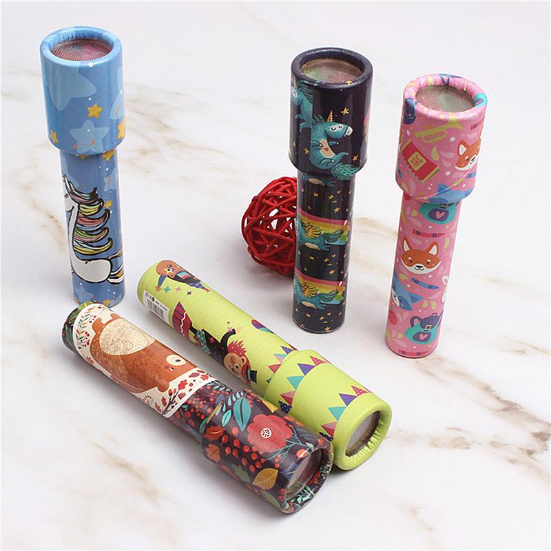 Product Introduction of 1Pc Rotating Kaleidoscope Classic Nostalgic Child Science Experiment Toy Parent-child Kid Educational Toy Magical Change Gift 22